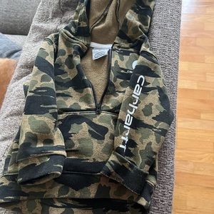 Camo toddler Carhartt sweatshirt